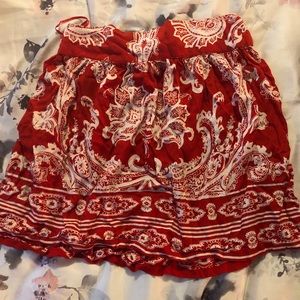 Cute country mini skirt
